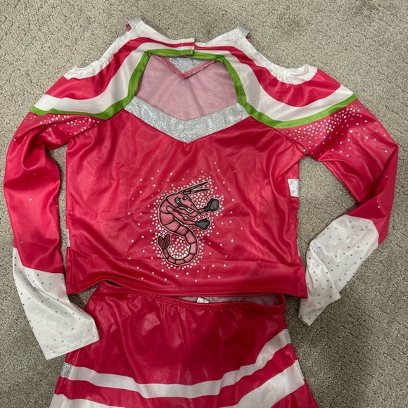Disney Zombies Seabrook Cheerleader Costume Girls Size 10/12 - Picture 6 of 6